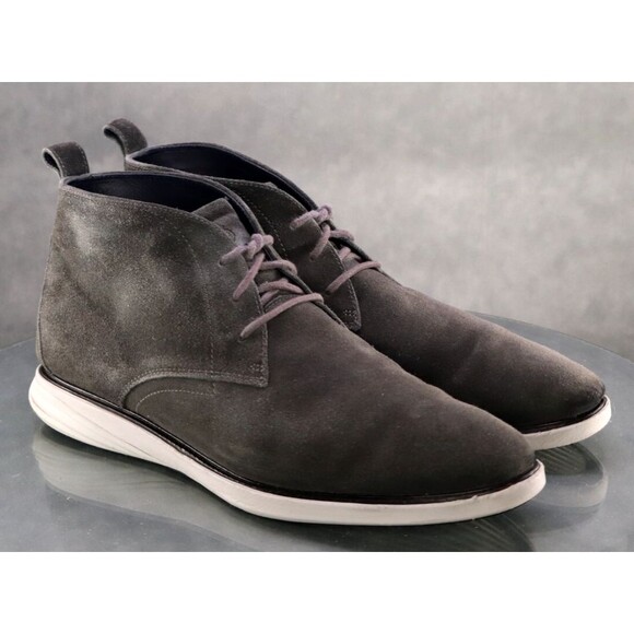 Cole Haan Grand Evolution $160 Men\'s Chukka Boots Size 13 Suede Gray C25580 main image 12
